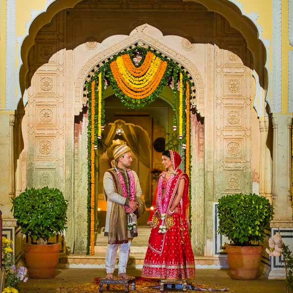 Samode Palace – Destination Wedding Photography & Film – Jaipur, Rajasthan